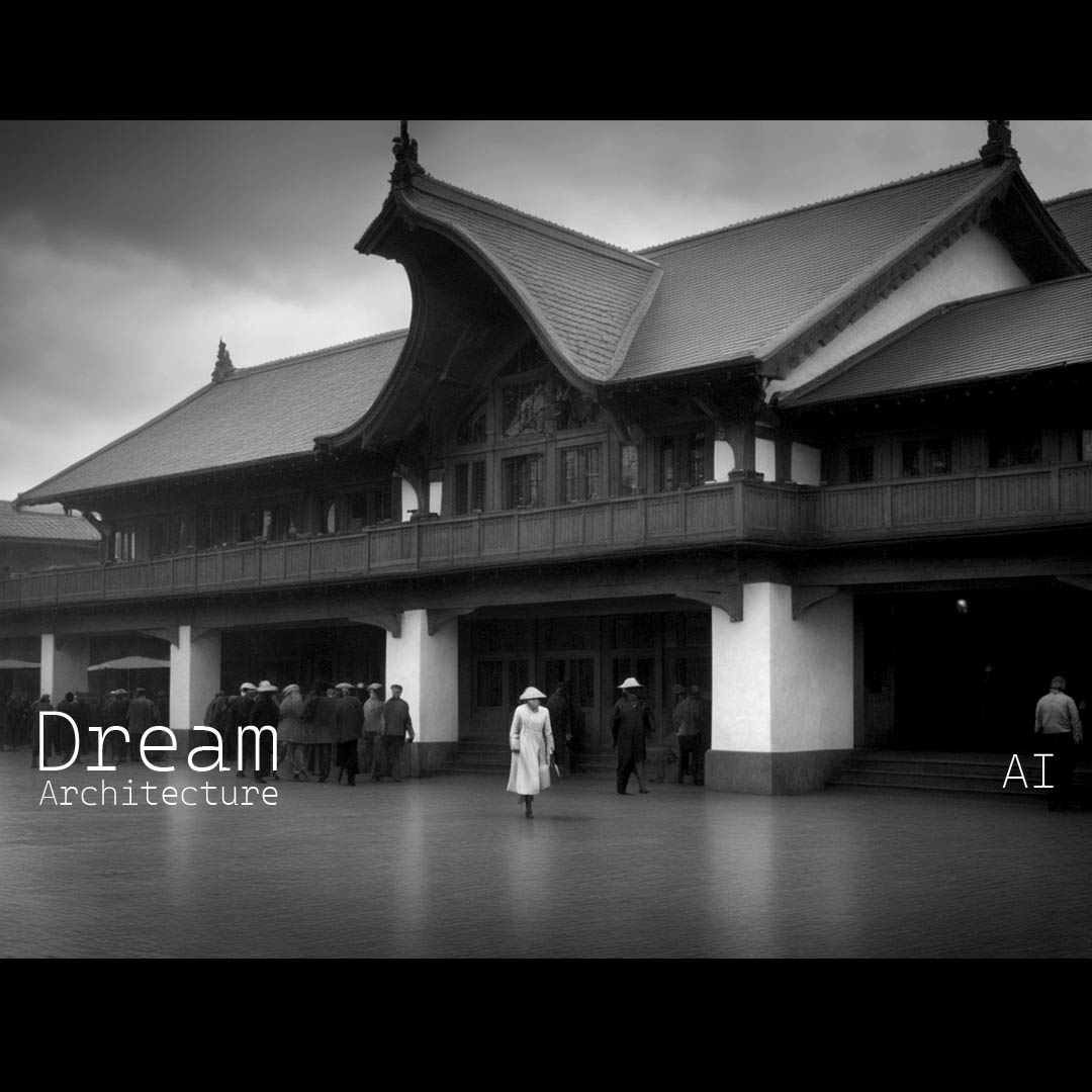 Process sketchers using AI�iArchitecture Art�j