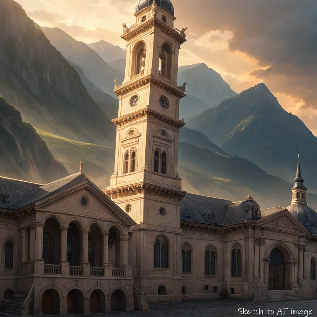 Process sketchers using AI�iArchitecture Art�j