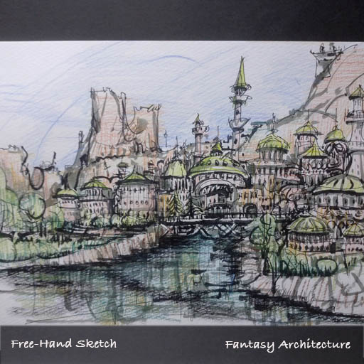 Free Hand Sketch�iArchitecture Art JAPAN�j